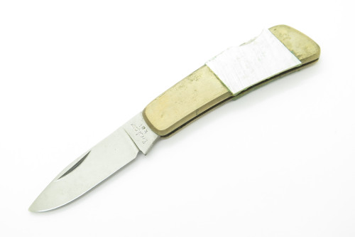 Vtg Kershaw Kai 5300 Seki Japan Pearl Folding Lockback Pocket Knife (Unfinished)