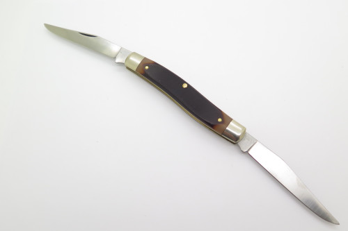 Vintage Schrade USA 77OT Muskrat Old Timer 2 Blade Folding Pocket Knife