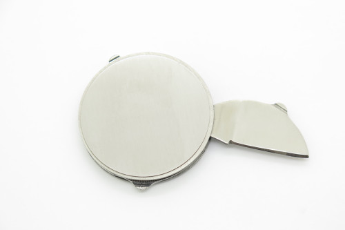 G Sakai (Engravable or Blank) Round Coin Metal Folding Pocket Knife Multi Tool