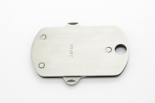 G Sakai Seki Japan Military ID Dog Tag Multi Tool Folding Pocket Neck Knife