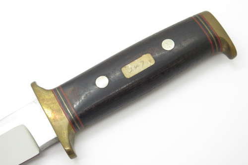 Vintage Tak Fukuta Chut Custom Prototype Seki Japan Fixed Fighting Knife