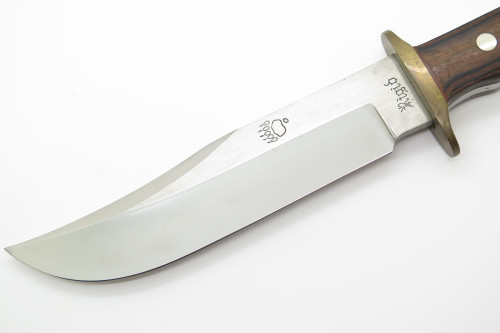 Vintage Rigid RG46 Wood Tak Fukuta Seki Japan Fixed Bowie Hunting Knife