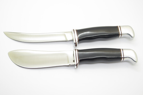 Vintage 1960s Buck 115 Twin Set 1 One Liner 103 118 Fixed Blade Hunting Knife