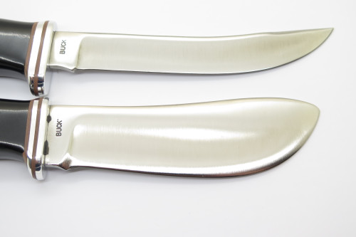 Vintage 1960s Buck 115 Twin Set 1 One Liner 103 118 Fixed Blade Hunting Knife