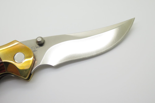 2018 Buck 419 Kalinga Pro S30V Wood Handle Folding Hunter Linerlock Knife