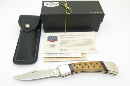2015 Buck 110 Idaho Tribute 10 Year Anniversary Folding Hunter Lockback Knife