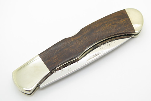 2005 Buck 532 Custom Bucklock Limited Folding Pocket Knife Chuck & CJ Signed