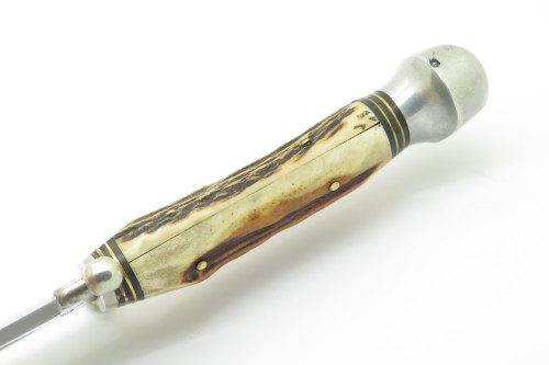 Vintage Othello Solingen Germany Anton Wingen Jr Fixed Blade Bowie Hunting Knife