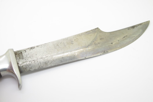 Vintage Edge Mark 469 Solingen Germany Stag Fixed Blade Bowie Hunting Knife