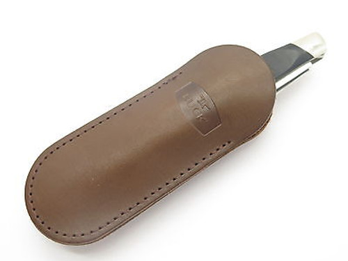 Buck 500 501 301 532 Bucklock Duke Brown Leather Folding Knife Sheath