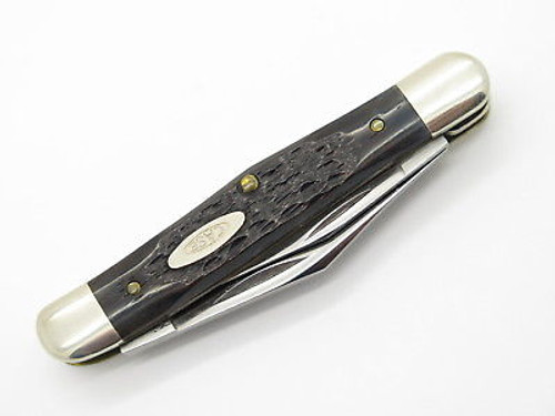 Vtg 1980 Case XX 6308 Whittler Jigged Bone Folding Pocket Knife
