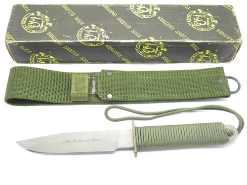 Vtg John Ek Limited Edition PB-5 Effingham USA Fixed Blade Commando Knife & Box