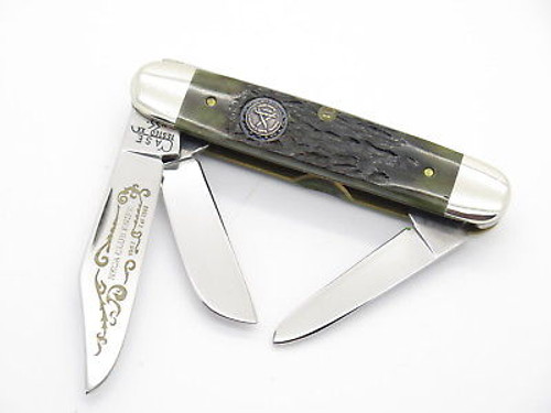 Vtg 1987 Case Tested XX 6345 1/2 Nkca Folding Stockman Pocket Knife