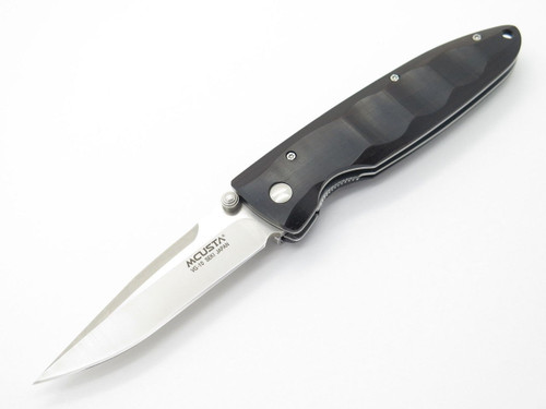 Mcusta Seki Japan Basic MC-0013 Ebony & VG-10 Linerlock Folding Pocket Knife