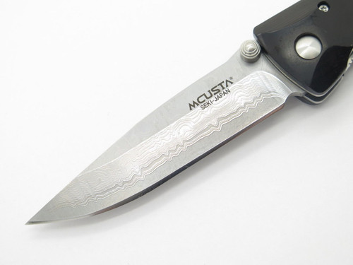 Mcusta Seki Japan Basic MC-0023D Ebony & VG-10 Damascus Folding Pocket Knife