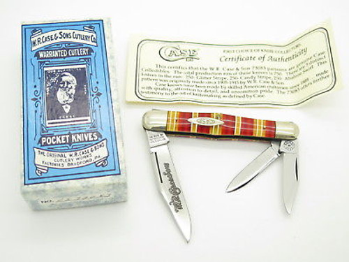 Candy Stripe Case Classic Tested XX 73083 Whittler Folding Pocket Knife Mint