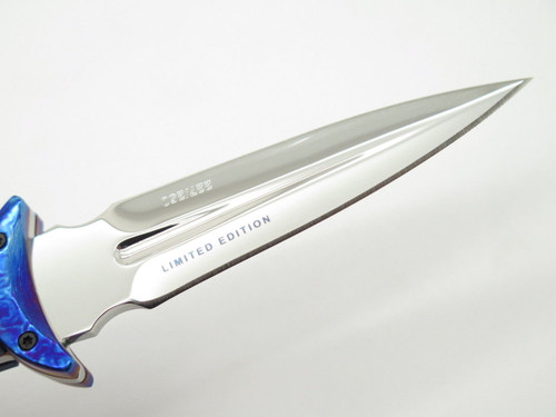 Buck 234 0234BKSLE Glint Custom Limited Fixed Blade Dagger Knife & Display Nice!
