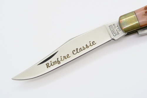 Vtg Camillus USA Rimfire Classic 22LR2 22 LR Folding Pocket Knife