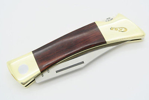 Vtg 1989 Case XX Blade Changer Wood Folding Hunter Lockback Knife Saw & Sheath