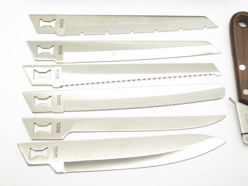 Vtg Kershaw Kai 1099 Seki Japan 6 Blade Trader Kitchen Fillet Fishing Camp Knife