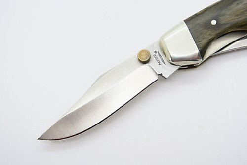 Vtg Parker Seki Japan J-3074 Small Texas Longhorn 2 Blade Folding Pocket Knife