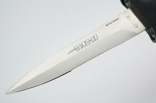 Vtg Gerber Portland OR USA Tac II Fixed Blade Dagger Knife Unusual Missing Part