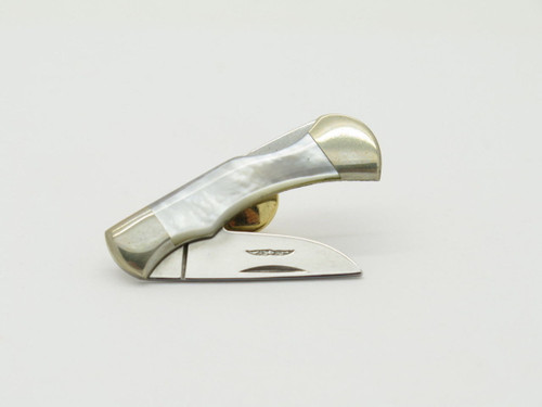 Vintage Parker Eagle Seki Japan Tie Tack Hat Pin Miniature Folding Pocket Knife H