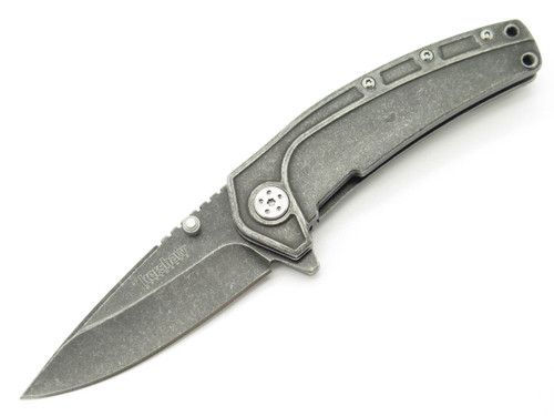 Kershaw Kai 1300 Stainless Folding Framelock Pocket Knife Speedsafe Assisted