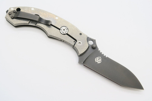 Bastinelli Creations BBR1 Lionsteel Italy Titanium Framelock Folder Pocket Knife