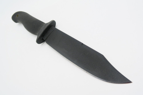 Vtg Cold Steel USA 37CF Bush Ranger Carbon V Fixed Blade Bowie Knife & Sheath