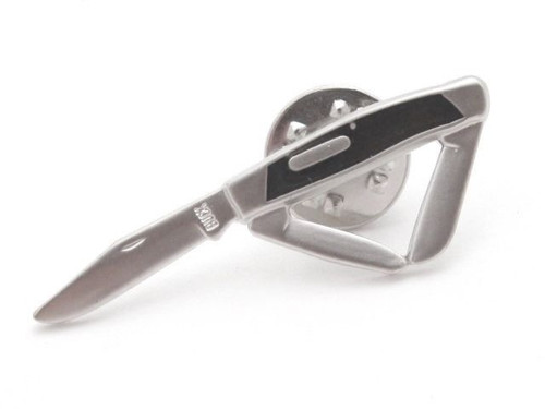 Buck Knives 301 Black Stockman Pocket Knife Tie Tack Lapel Hat Pin Great Gift
