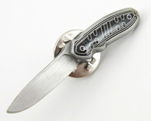 Buck Knives 65 Hood Punk "Small Hoodlum" Knife Tie Tack Lapel Hat Pin Great Gift