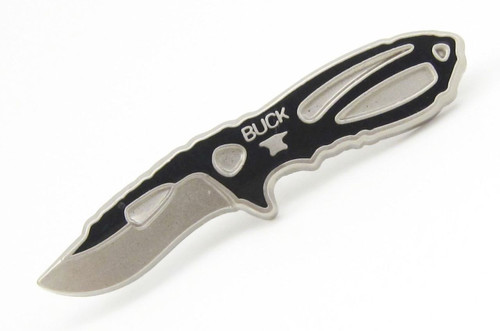 Buck Knives 141 "Large" Paklite Skinner Knife Tie Tack Lapel Hat Pin Great Gift
