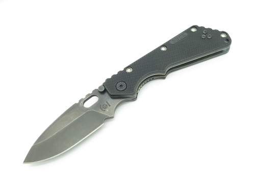 Buck 889 Strider Logo Black 420HC Blade & Handle Tactical Folding Pocket Knife
