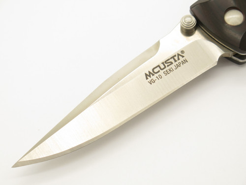 Mcusta Seki Japan Basic MC-0021 Micarta & VG-10 Linerlock Folding Pocket Knife