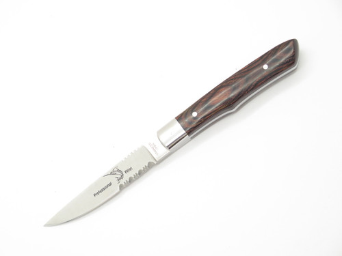 Vtg Parker Seki Japan Fixed Blade Professional Fillet Fishing Hunting Knife