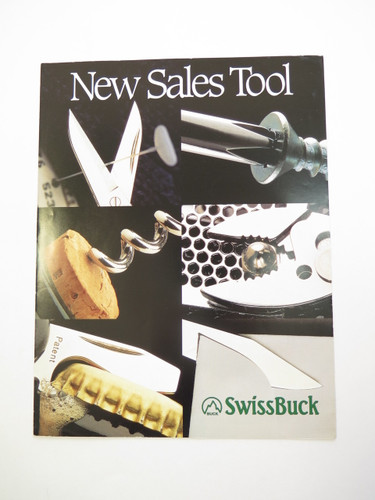 1980s Buck Dealer Swiss Tool Knife Catalog Book Folding 110 124 119 184