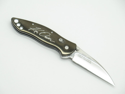 2005 Kershaw 1615 Ken Onion Frank Centofante Folding Pocket Knife Wharncliffe
