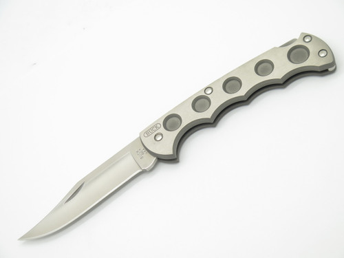 2001 Buck 560 Titanium Xlti Folding Hunter 110 Lockback Knife & Sheath