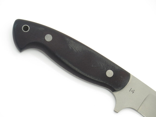 Dave Kauffman 14 Montana USA Custom Handmade ATS-34 Fixed Blade Hunting Knife