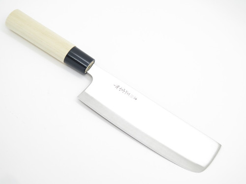Satake Seki Japan 180mm Nakiri Sushi Chef Vegetable Kitchen Cutlery Knife