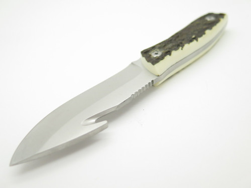 Western Crosstrail Fixed Blade Guthook Hunting Knife & Sheath