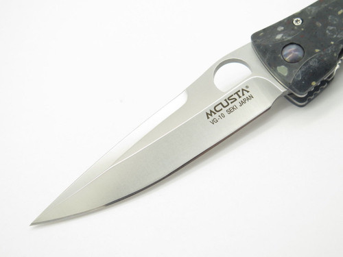 Mcusta Seki Japan Tactility Elite MC-123 Dark Corian VG-10 Folding Pocket Knife