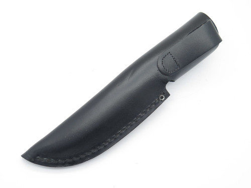 Case XX Finn Black Leather Fixed Hunting Knife Sheath 4.75" Blade Medium