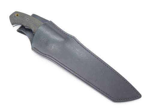 Vtg Seki Cut Prototype Japan Micarta Tanto Fixed Blade Tactical Knife & Sheath