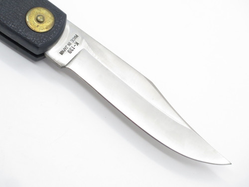 Vtg Parker Imai K-139 Seki Japan Large Folding Hunter Lockback Knife And Sheath