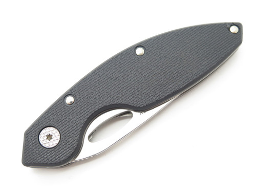Buck 181 Odyessey Black Medium Folding Liner Lock Pocket Knife & Clip