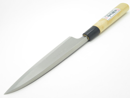 Vintage Jyubei Seki Japan 180mm Heavy Deba Sushi Chef Fish Kitchen Cutlery Knife