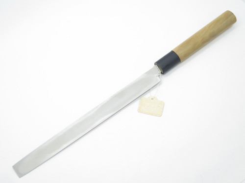 Vtg Bunmei Seki Japan 210mm Tako Sashimi Kitchen Sushi Knife by Yoshikin Global