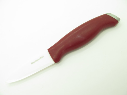 Kitchenaid 3" Blade Ceramic Utility Knife Kitchen Cutlery Paring Fruit Slicer